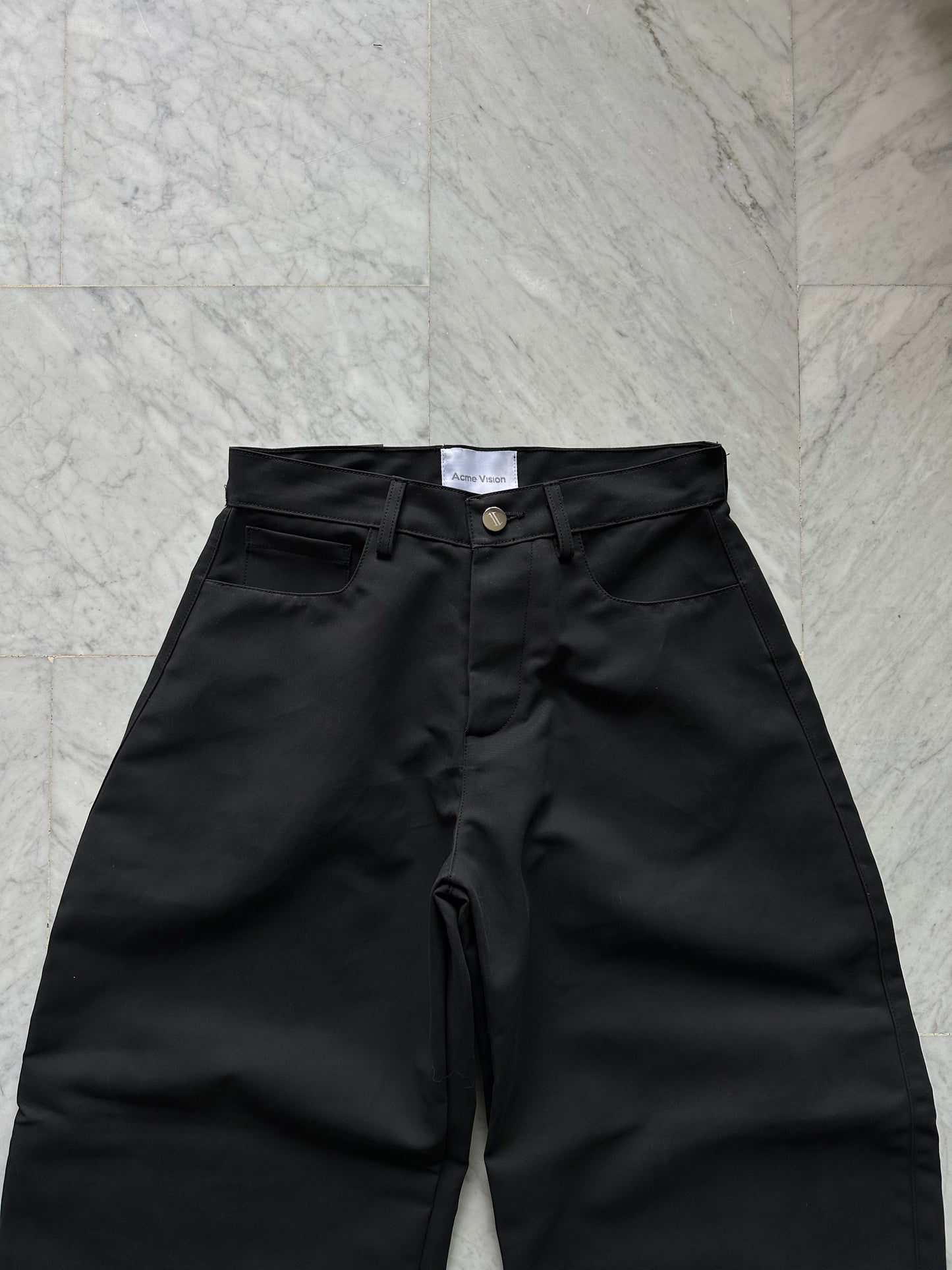 ASPHALT GREY BALLOON PANTS X LUCA DE SETA